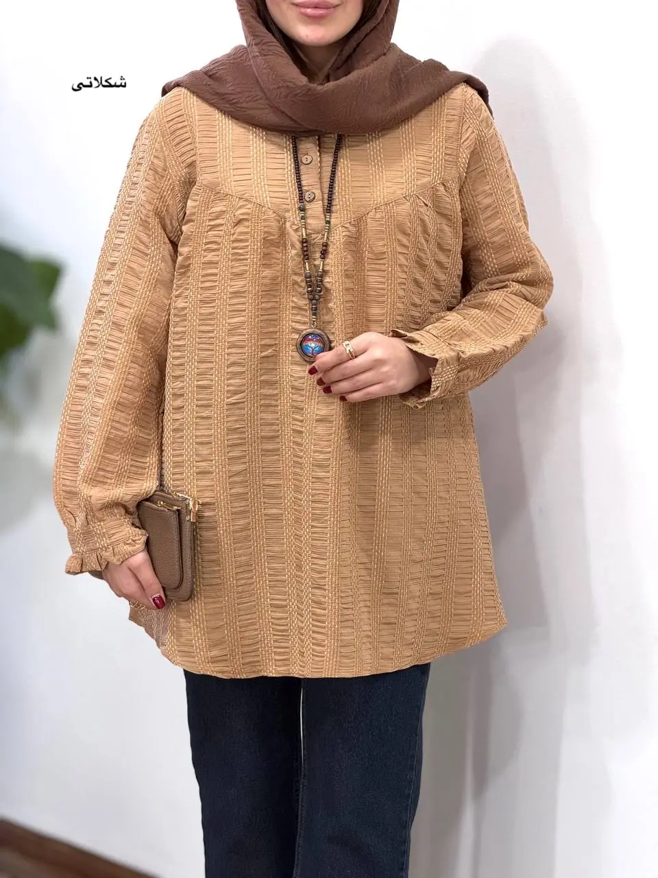 مانتو یقه چین آیسو بارلین